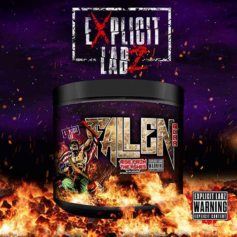 Explicit Labz Fallen Social Media Ad